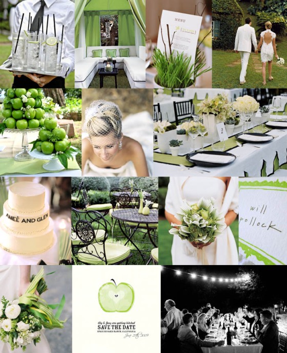 There are some best and gorgeous ideas for green wedding decorations 